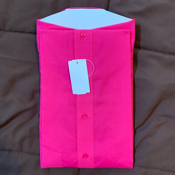 Foxcroft Button Front in Cabana Pink size 18 L/S - Picture 2 of 2